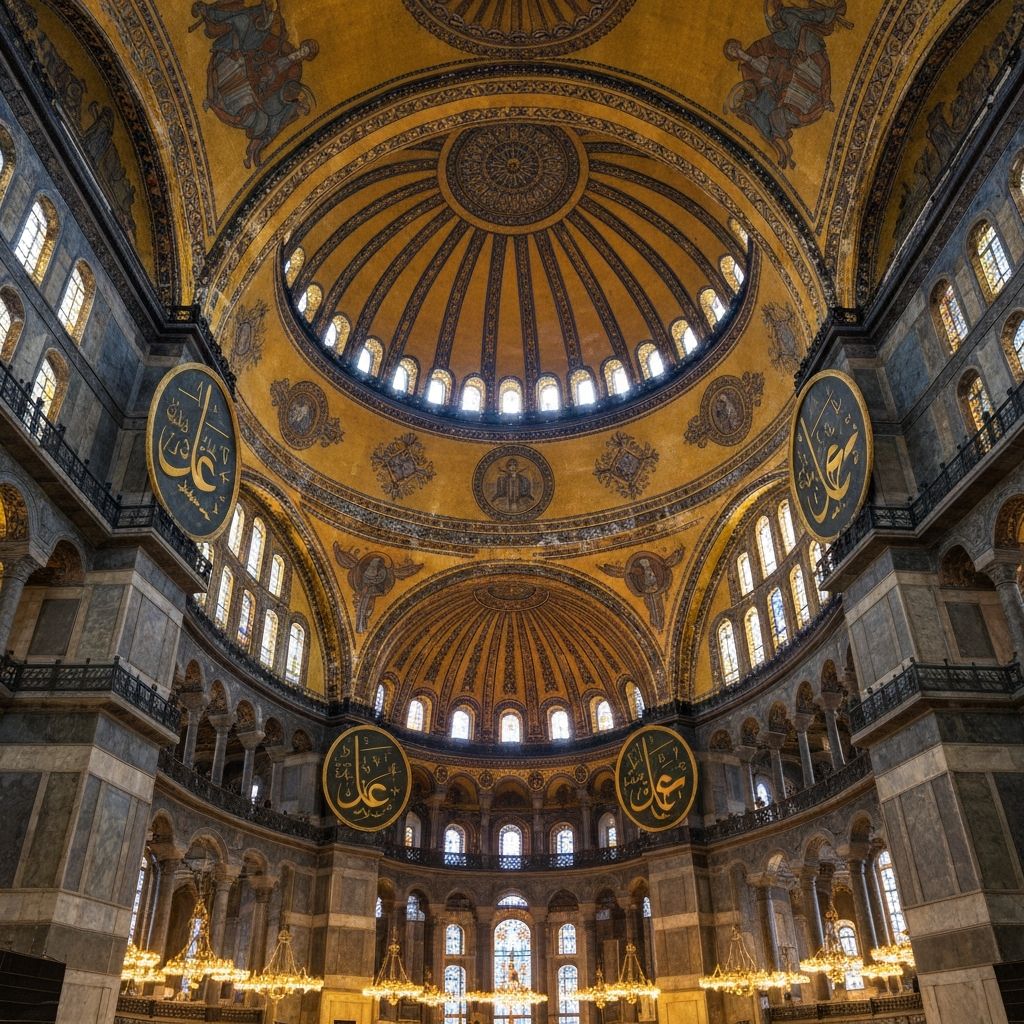 Tunnels of Hagia Sophia