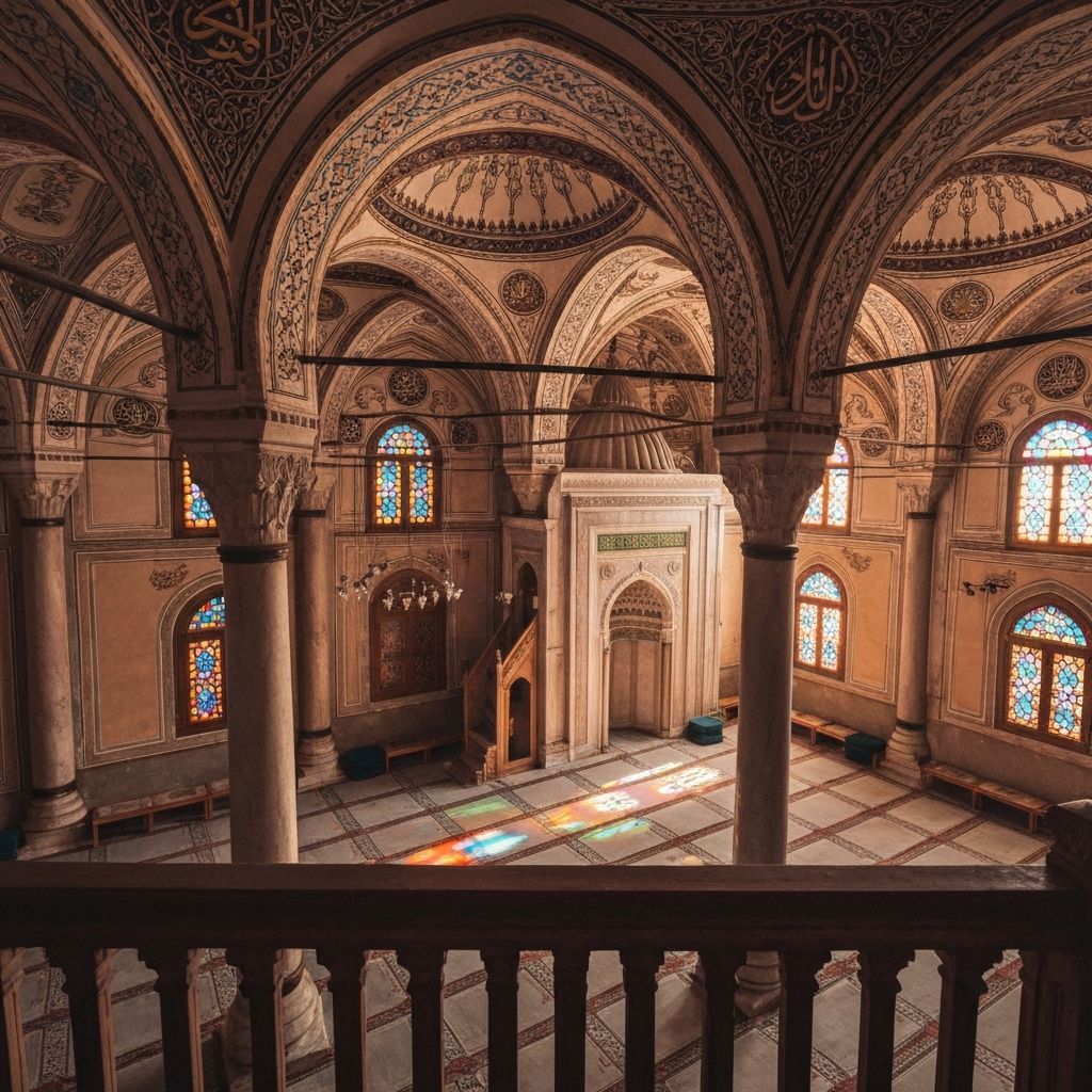 Mahmud I's Library inside Hagia Sophia